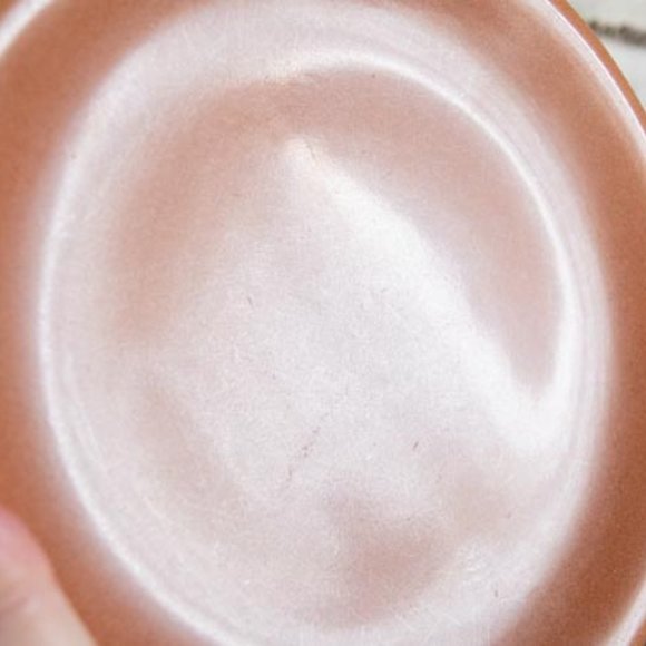 MCM Sterling China by Russel Wright Ripe Apricot Color One 10" Dinner Plate - Picture 5 of 16